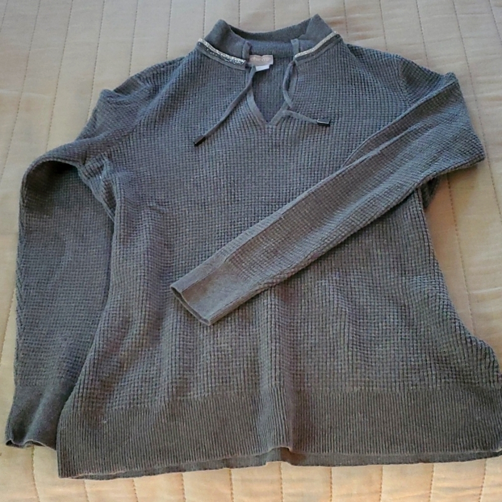 Chico's sweater size S-M